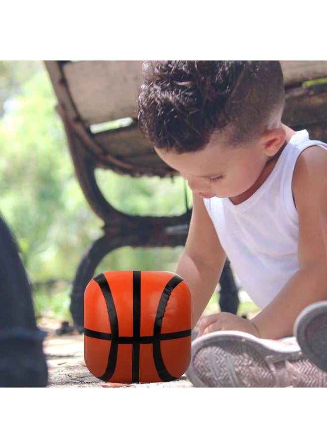 Children Toy Outdoor Playing Sports Cortical Soft Balls for Kid Basketball Football(Basketball)