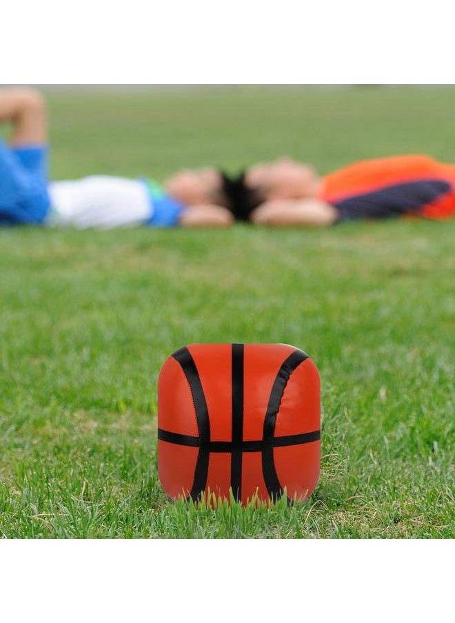 Children Toy Outdoor Playing Sports Cortical Soft Balls for Kid Basketball Football(Basketball)