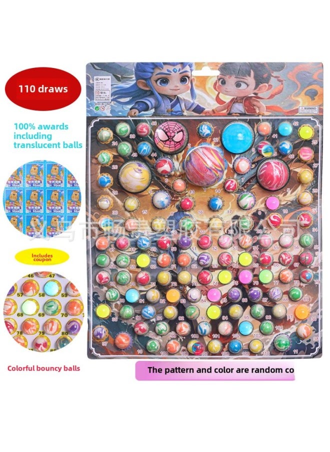 110 Into Childhood Dragonball Pumping Light Dragonball Ball School Supermarket Commissary Department-Color:110 Draw Nezha Regular
