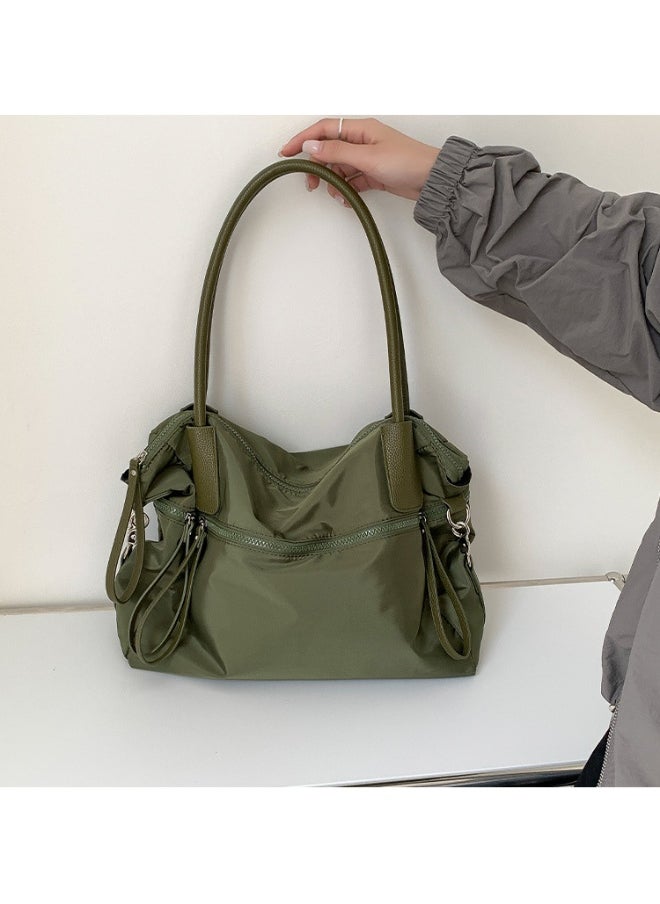 Fashion Large Capacity Underarm Oxford Cloth Bag Travel Bag Waterproof Ultra-light Commuter Shoulder Bag Advanced Sense Practical