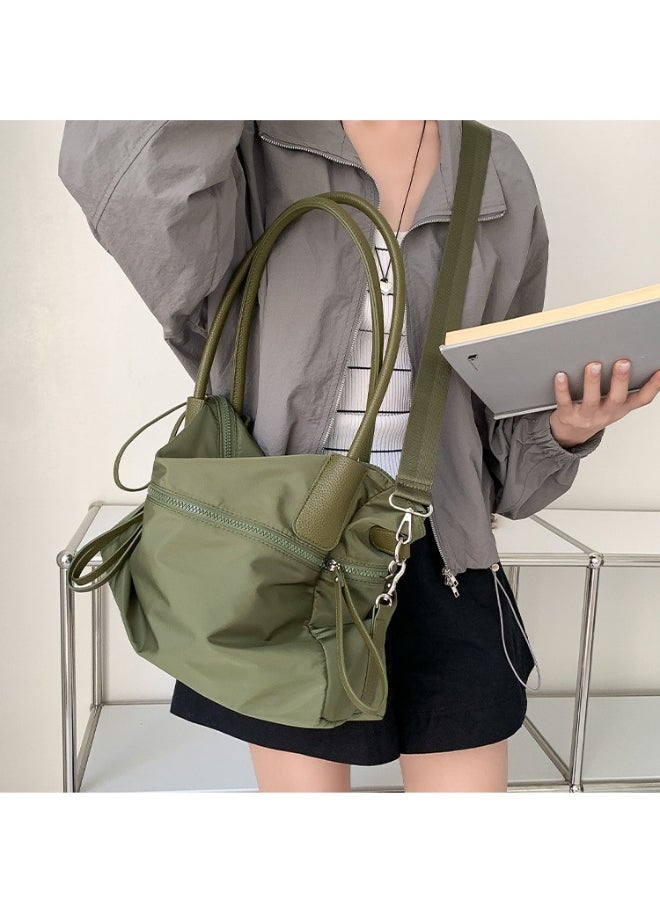 Fashion Large Capacity Underarm Oxford Cloth Bag Travel Bag Waterproof Ultra-light Commuter Shoulder Bag Advanced Sense Practical