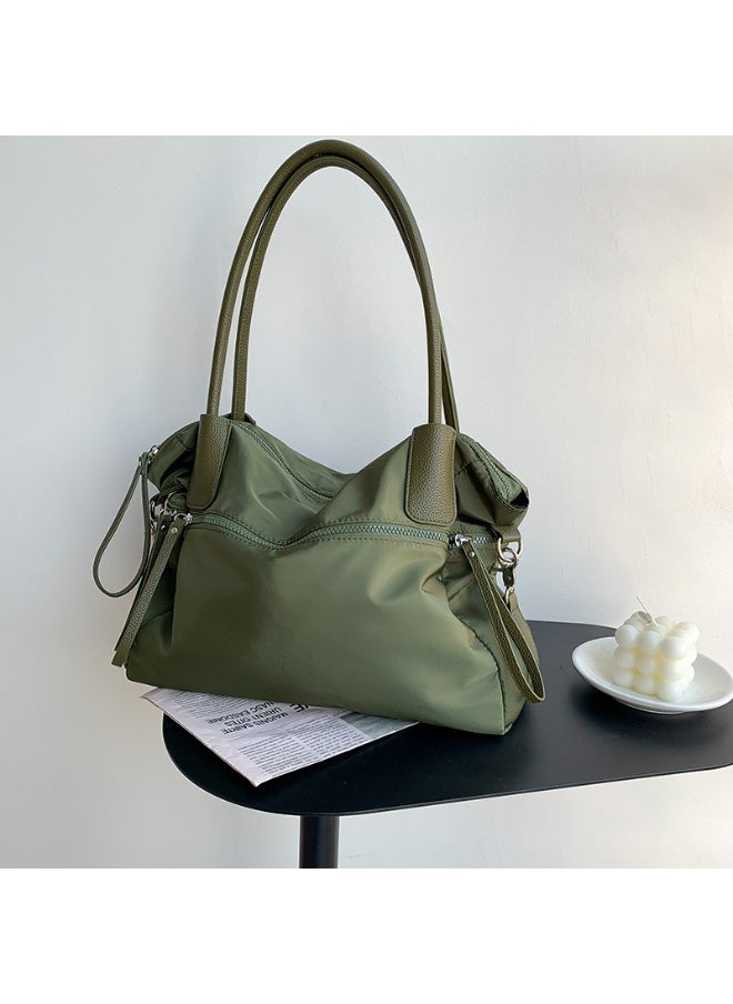 Fashion Large Capacity Underarm Oxford Cloth Bag Travel Bag Waterproof Ultra-light Commuter Shoulder Bag Advanced Sense Practical