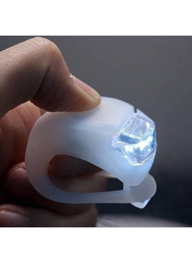 2 Piece LED Waterproof Bicycle Handlebar Light