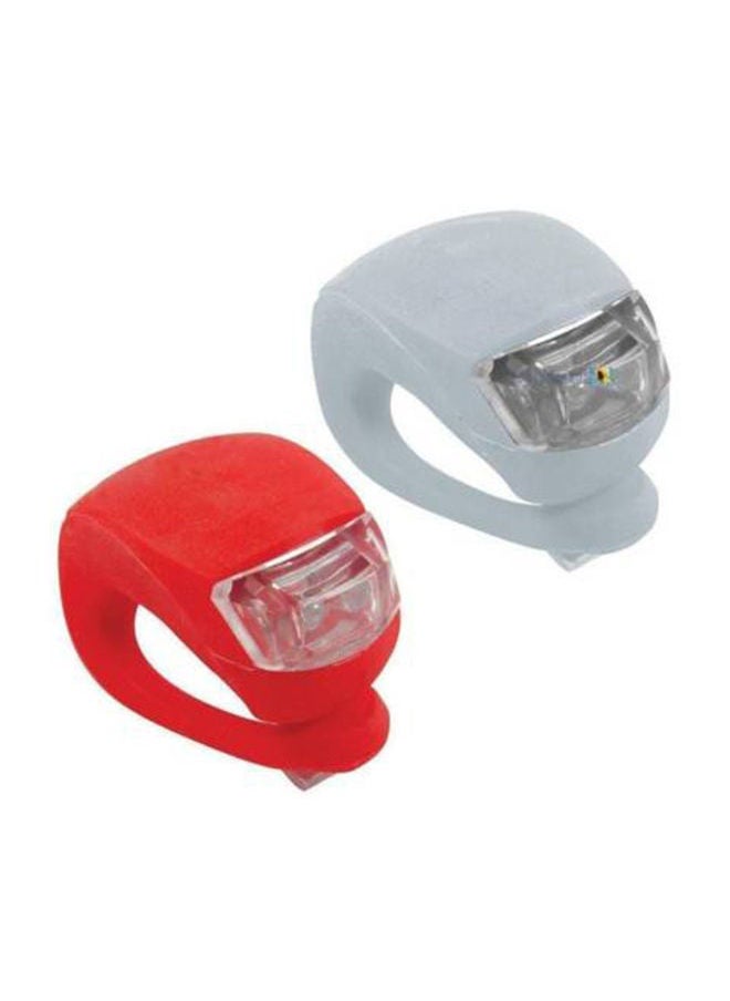 2 Piece LED Waterproof Bicycle Handlebar Light