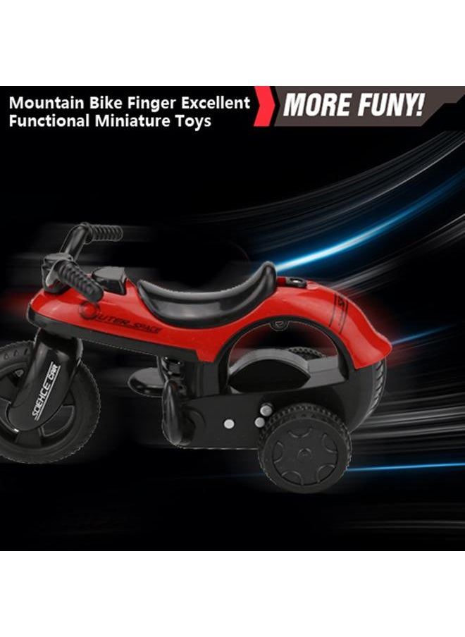 Children Mini Car Toy High Simulation Motorbike Model Kids' Gift(Black+Red)