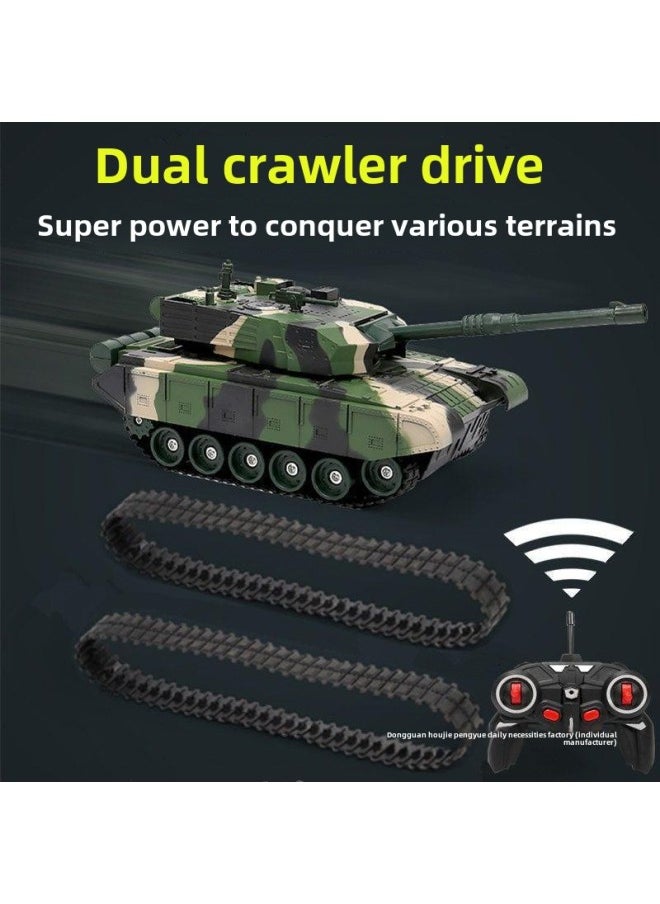 Remote Control Tank Oversized Launchable Charging Electric Children Off-road Vehicle Boy Remote Control Car Remote Control Car Toy Car-Color:29cm Transformed Tank Yellow -Specifications:1 Set Of Rechargeable Batteries (can Play For 30 Minutes)
