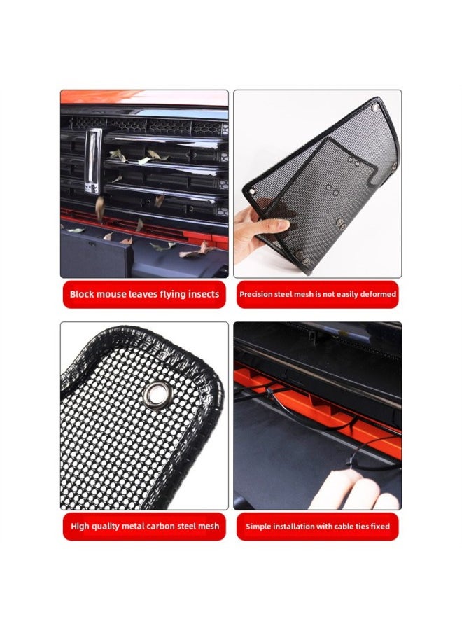 Tank 300 Insect Mesh Water Tank Mosquito Protection China Net Cross-country City Ranger Border Edition Modification Special Accessories-Color:Tank 400-insect Net Diamond Net 6-piece Set-Specifications:Standard
