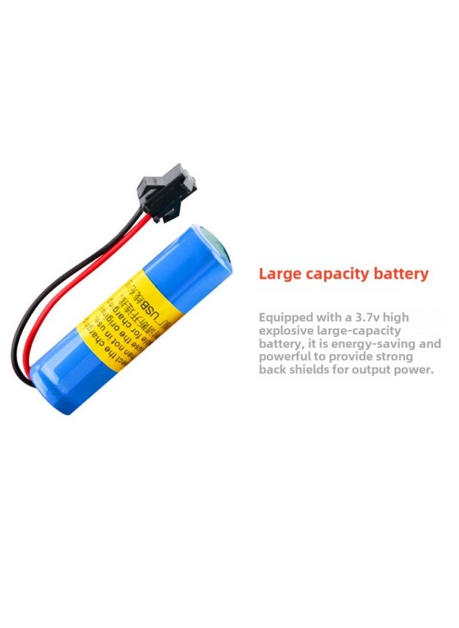 800 Remote Control Boat High-speed Speedboat 2.4g Long Endurance Children's Racing Boat Electric Sailing Model Toy-Color:Original 3.7V 500mAh Dry Battery