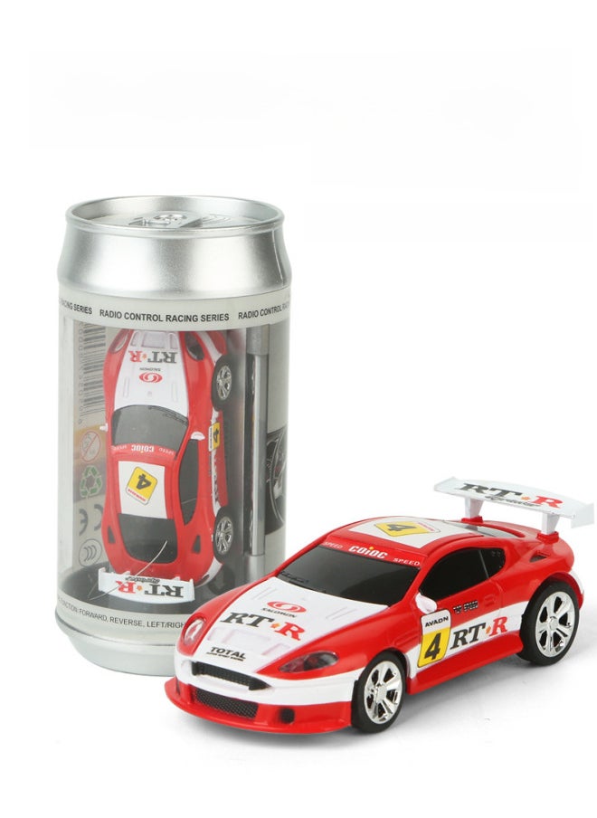 Mini Remote Control Car High Speed Drift Car Easy Pull Coke Can Electric Racing Children's Toy Model Stunt Spin-Color:Arrival Color Is Random 1 Piece, 24 Pieces As Shown In The Picture