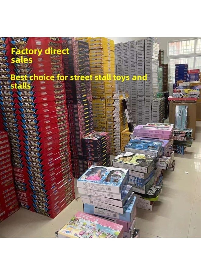 Stall Toys Children's Electric Remote Control Big Toys 29 Yuan Model Park Night Market Ferrule Weighing Big Toys-Color:spinning Top