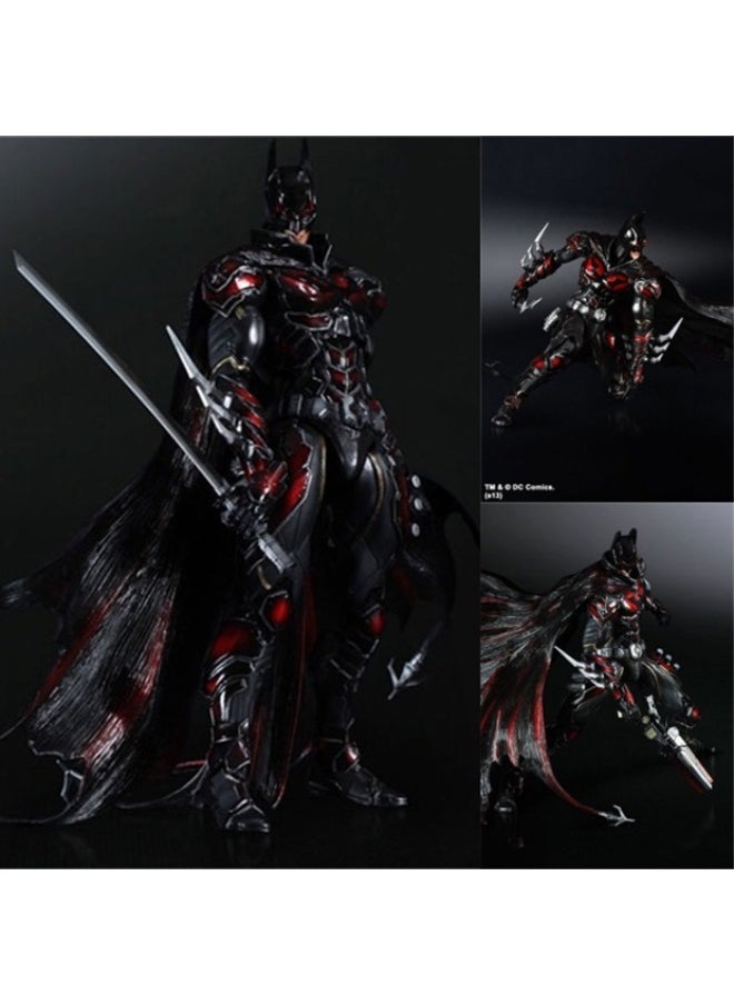 Spider-Man Iron Man Deadpool Batman Captain America Venom Model Reformed The Avengers-Color:Red Limited Batman 27cm