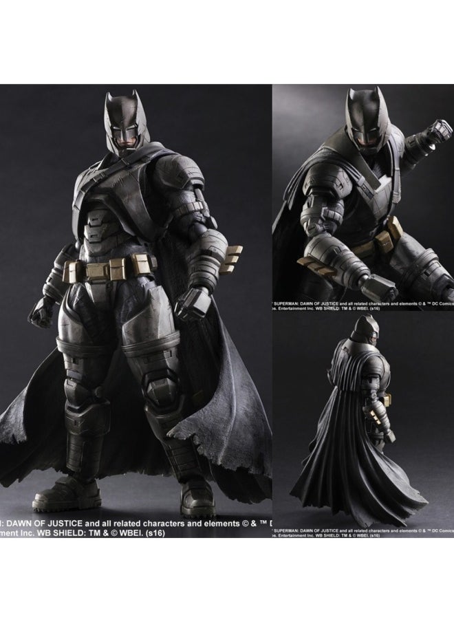 Spider-Man Iron Man Deadpool Batman Captain America Venom Model Reformed The Avengers-Color:Heavy-duty Batman 26cm