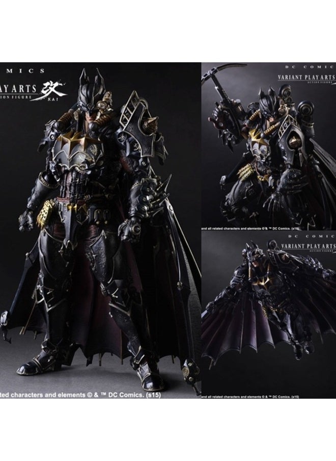 Spider-Man Iron Man Deadpool Batman Captain America Venom Model Reformed The Avengers-Color:Steampunk Batman 27cm