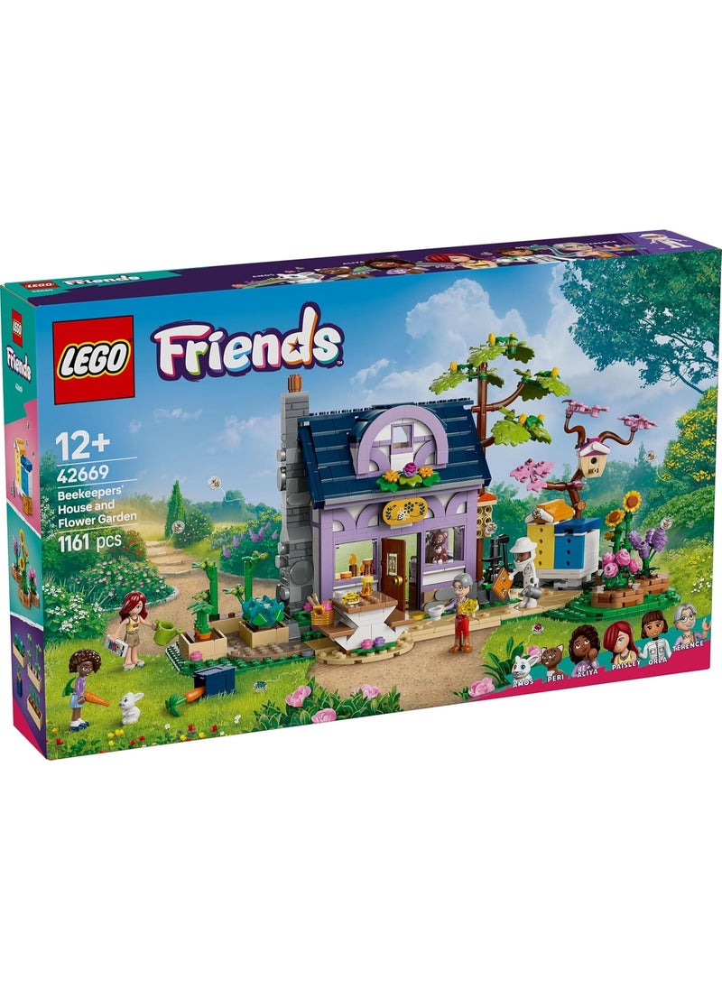 LEGO Beekeepers' House And Flower Garden Building Toy Set 42669
