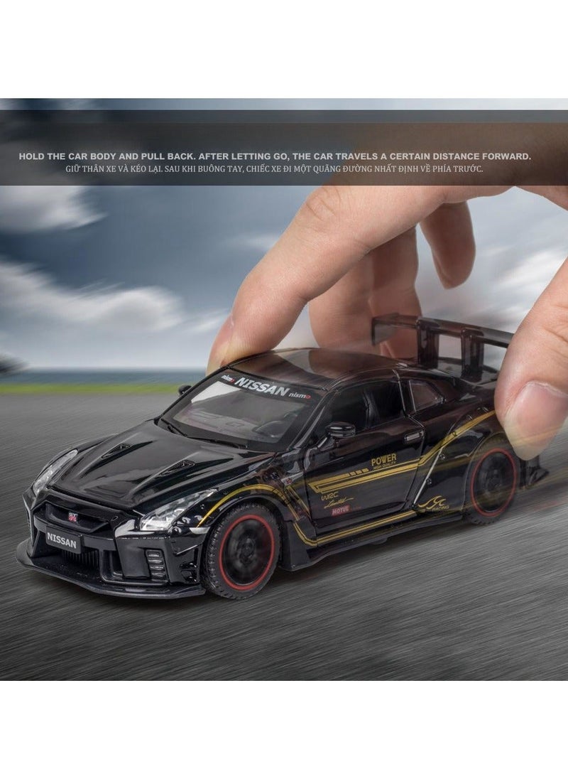 1:32 Nissan GTR R35 Alloy Toy Car Model