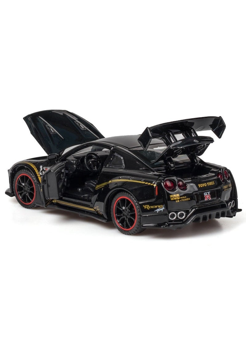 1:32 Nissan GTR R35 Alloy Toy Car Model