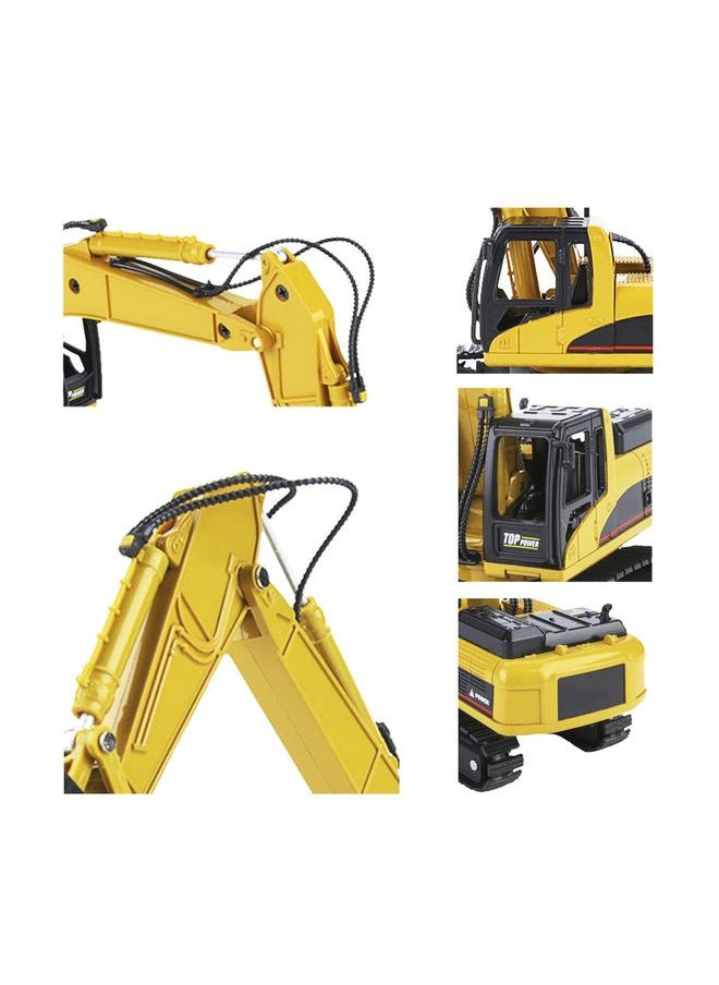 1:50 Alloy Excavator Model Engineering Construction High Simulation Car Vehicle