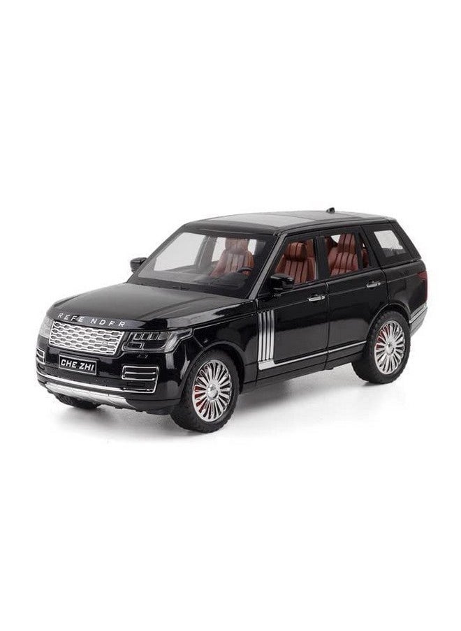 skyzone Car 1:24 Range Rover Defender Model with Box Zinc Alloy Pull Back Toy Sound for Kids Boy Girl Gift(Land 1:24)