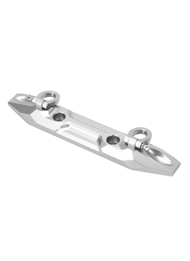 1/10 Aluminum Rear Bumper for 1/10 for TRAXXAS for E REVO 2.0 Anodizing Treatment Aluminum Rear Bumper with U Hook