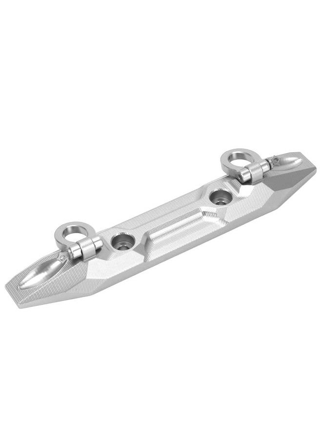1/10 Aluminum Rear Bumper for 1/10 for TRAXXAS for E REVO 2.0 Anodizing Treatment Aluminum Rear Bumper with U Hook