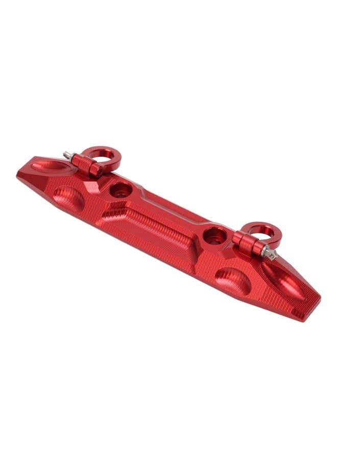 1/10 Aluminum Rear Bumper for 1/10 for TRAXXAS for E REVO 2.0 Anodizing Treatment Aluminum Rear Bumper with U Hook