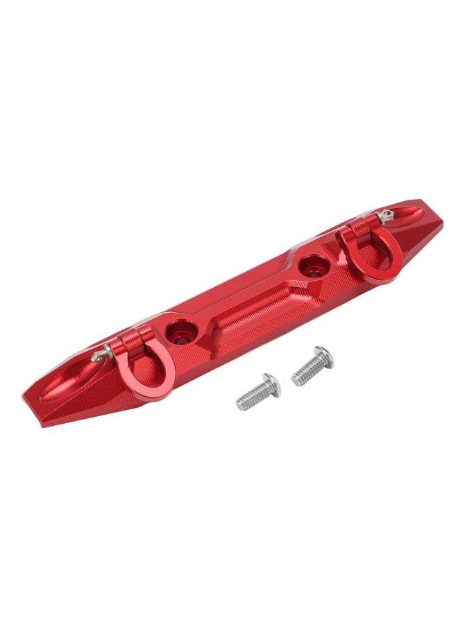 1/10 Aluminum Rear Bumper for 1/10 for TRAXXAS for E REVO 2.0 Anodizing Treatment Aluminum Rear Bumper with U Hook