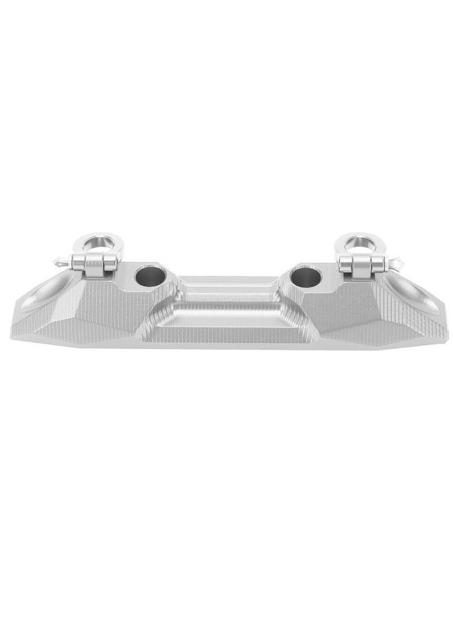 1/10 Aluminum Front Bumper for 1/10 for TRAXXAS for E REVO 2.0 Corrosion Resistance Aluminum Front Bumper with U Hook