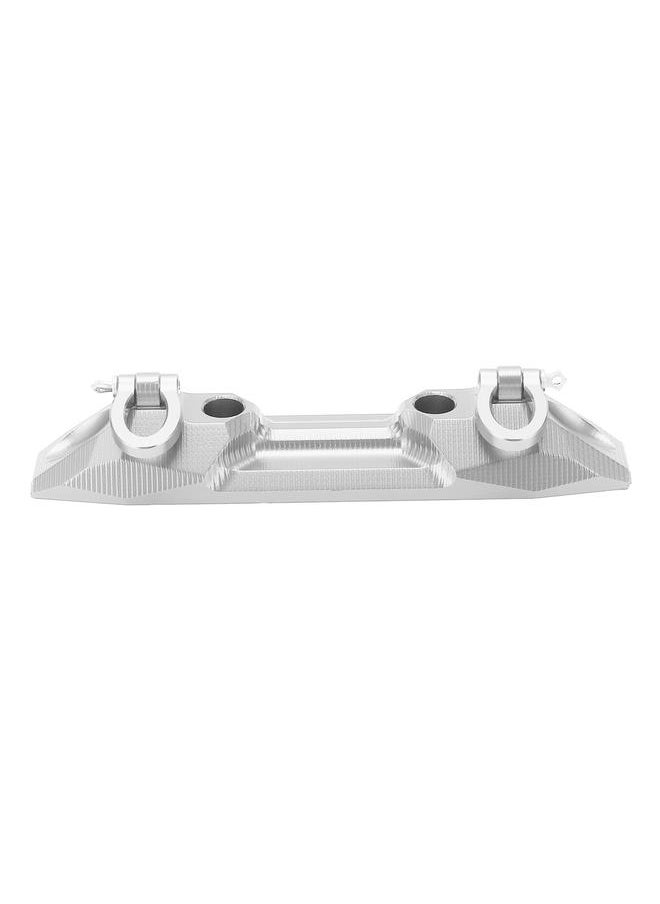 1/10 Aluminum Front Bumper for 1/10 for TRAXXAS for E REVO 2.0 Corrosion Resistance Aluminum Front Bumper with U Hook