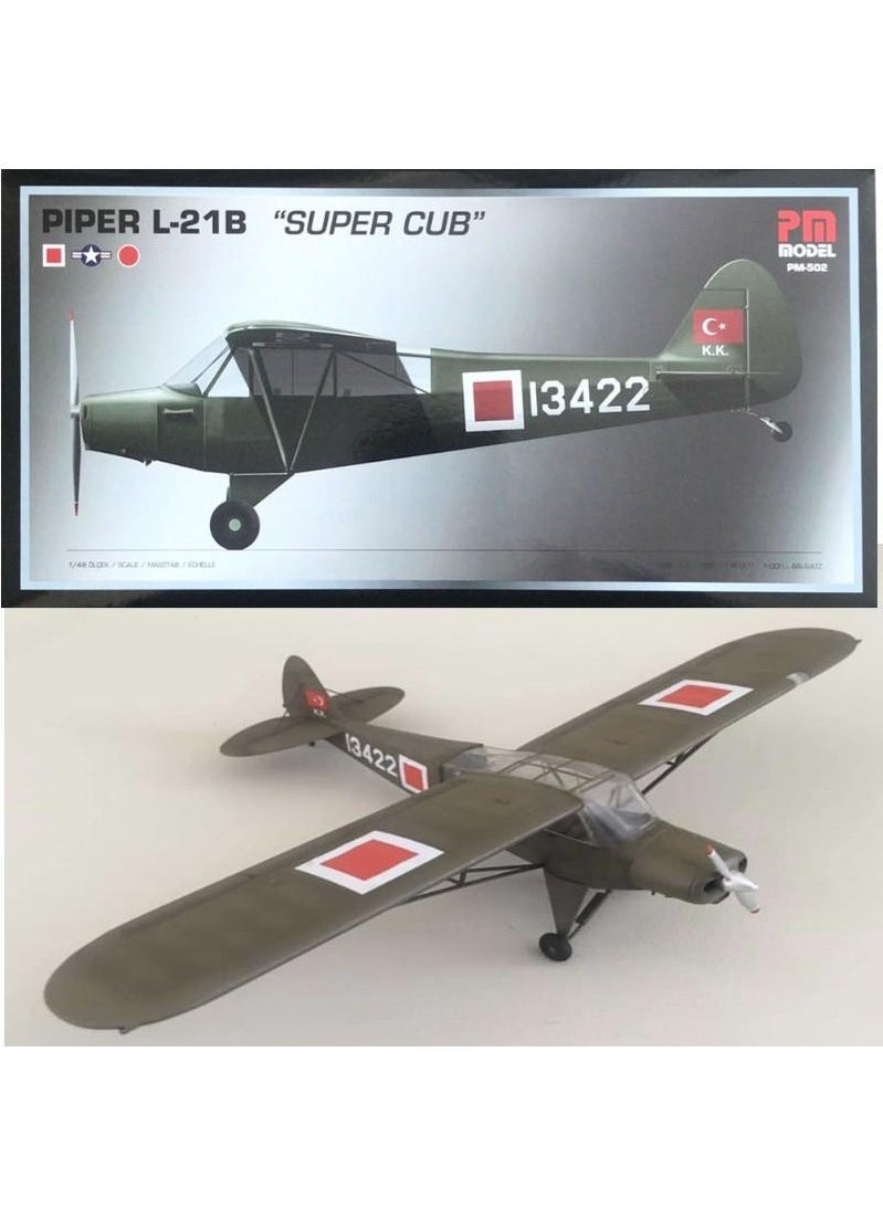 Piper L-21 Super Cub Plastic Model 502