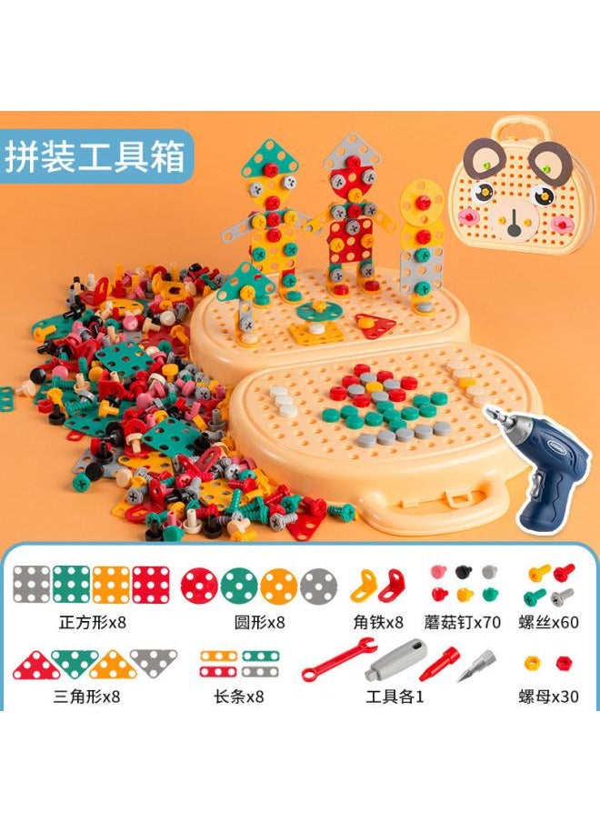 Children's Simulation Maintenance Tool Baby's Hand-to-hand Screw Disassembly And Assembly Toolbox Educational Toys