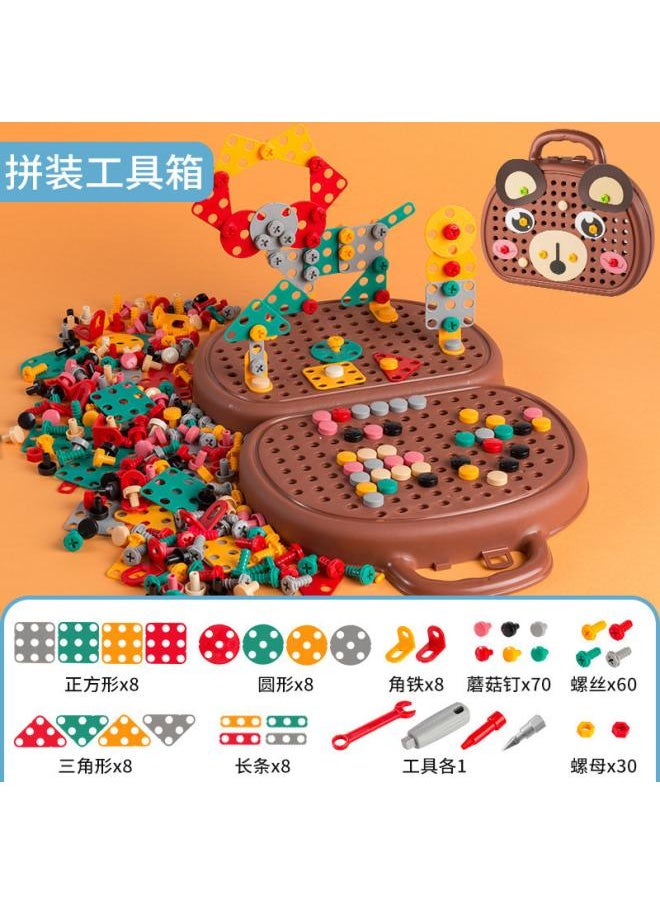 Children's Simulation Maintenance Tool Baby's Hand-to-hand Screw Disassembly And Assembly Toolbox Educational Toys