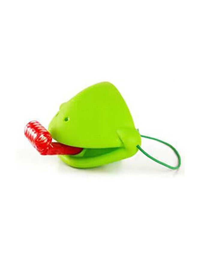 Frog Mouth Tongue Toy Table Game Color Changing Chameleon Lizard Mask Parent-child Educational Game Props Children's Plaything-Specifications:Single Mask ]