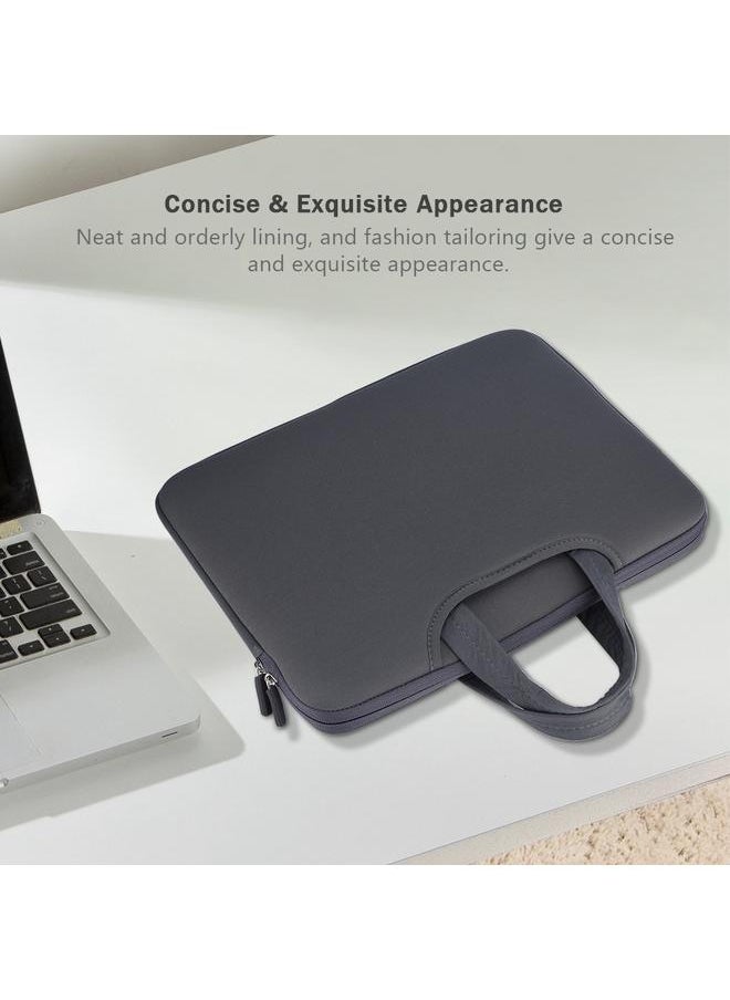 15in Notebook Case Anti collision Full Protection 3 interlayer Laptop Bag Sleeve Case   Gray