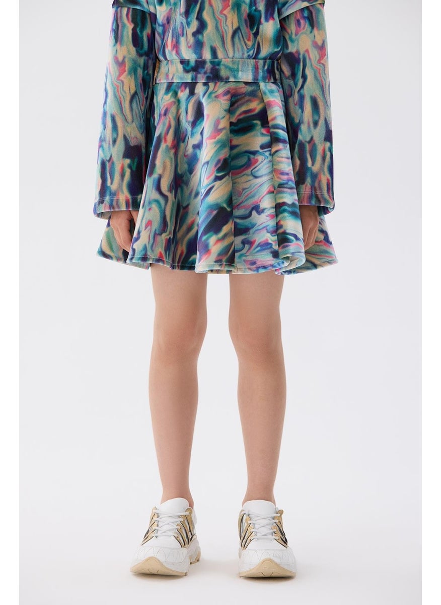 Bg Store Girl Patterned Skirt