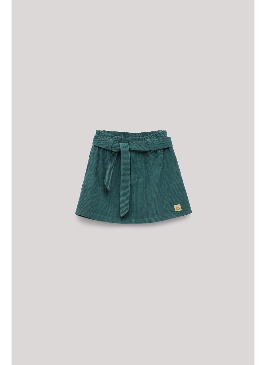 Bg Store Girl Green Skirt