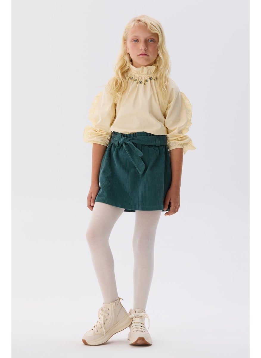 Bg Store Girl Green Skirt