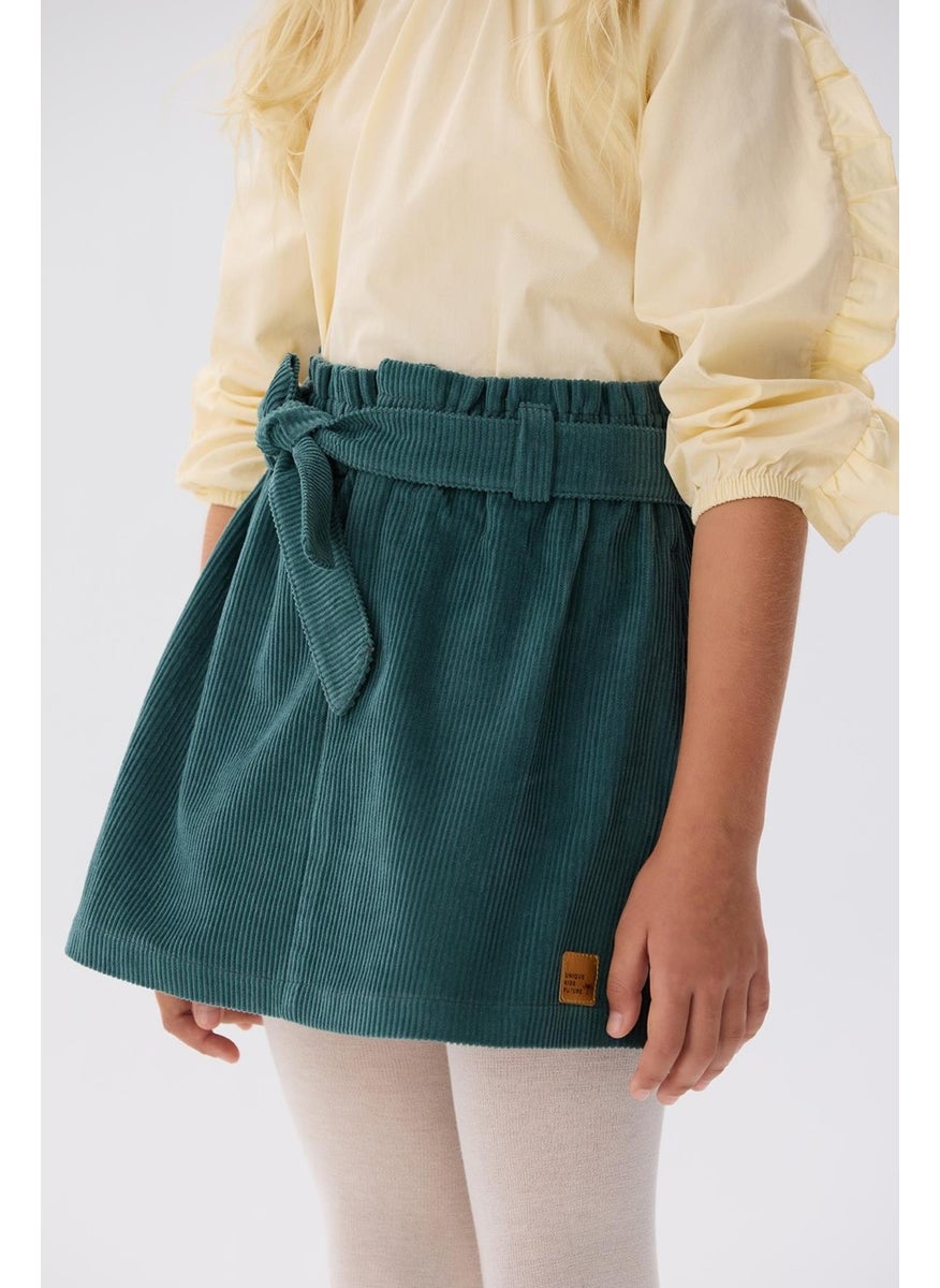 Bg Store Girl Green Skirt