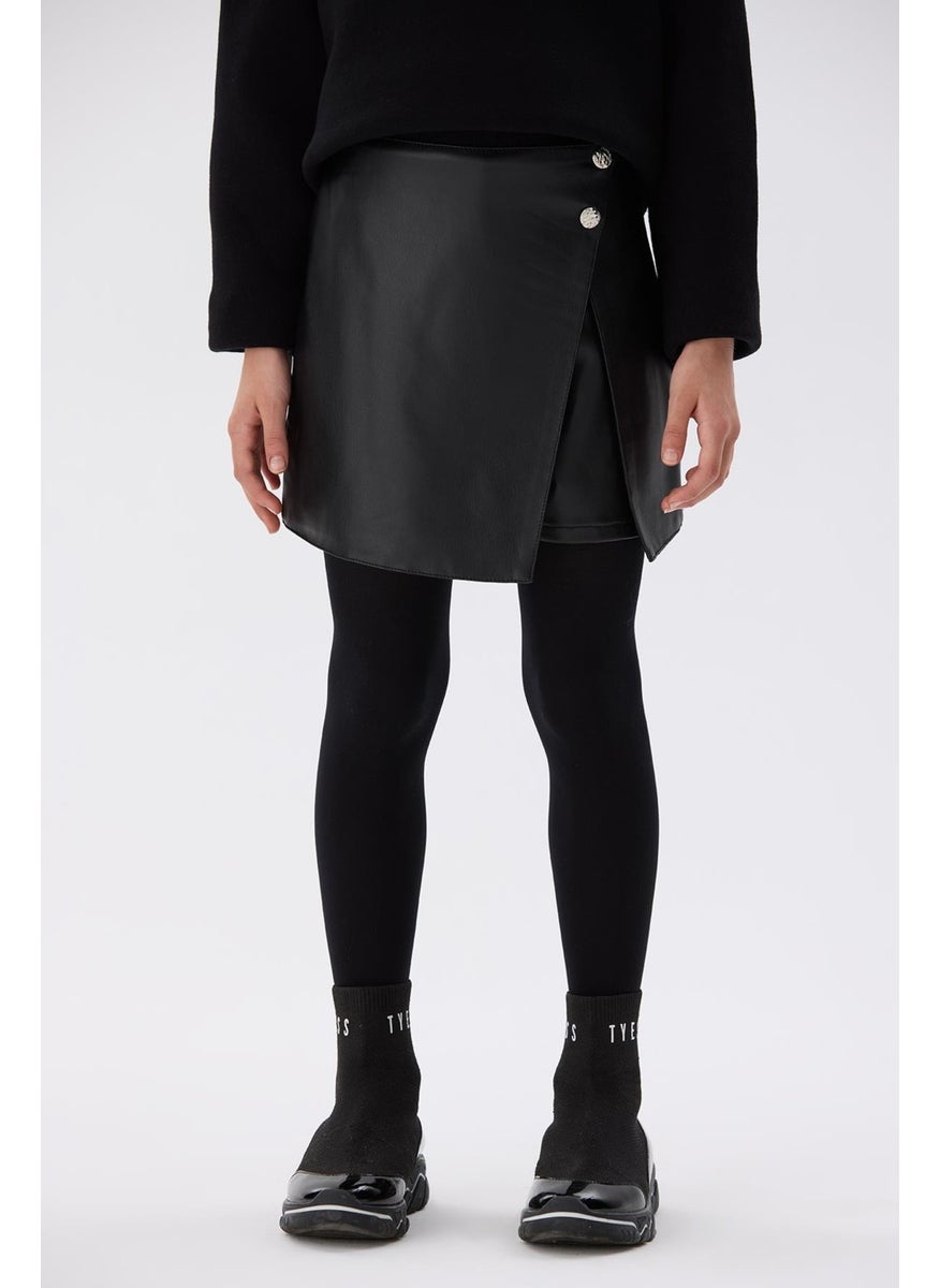 Bg Store Girl Black Shorts Skirt