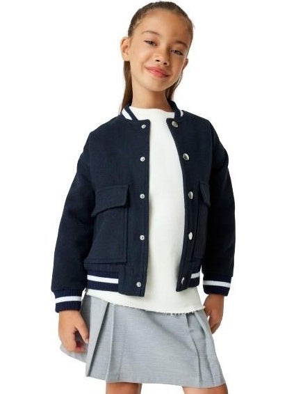 Pleated Front School Skirt