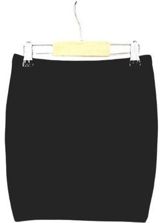 Corduroy Black Basic Child Skirt