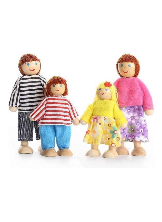 4-Piece Happy Family Doll Set