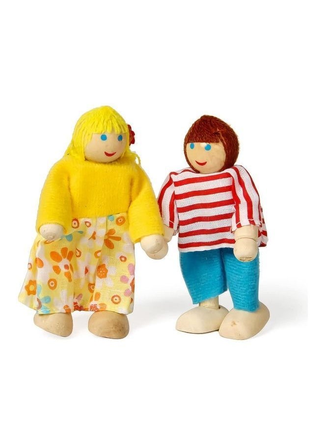 4-Piece Happy Family Doll Set