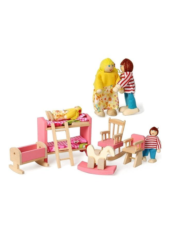 4-Piece Happy Family Doll Set