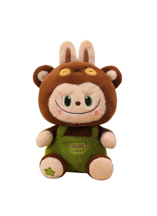 Cute Rabbit Rab Cloth Surrounding Plush Toy Doll High Quality Children's Birthday Gift Wholesale-Specifications:25cm(0.17kg)-Color:Brown
