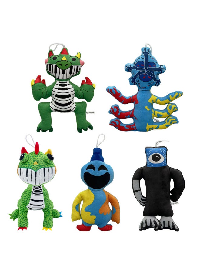 Cross Border Smiling Crittersplush Bobby's Game 4 Smiling Friends Horror Animals-Color:Piano Green Dragon (30cm, 160g)-Height:Bulk