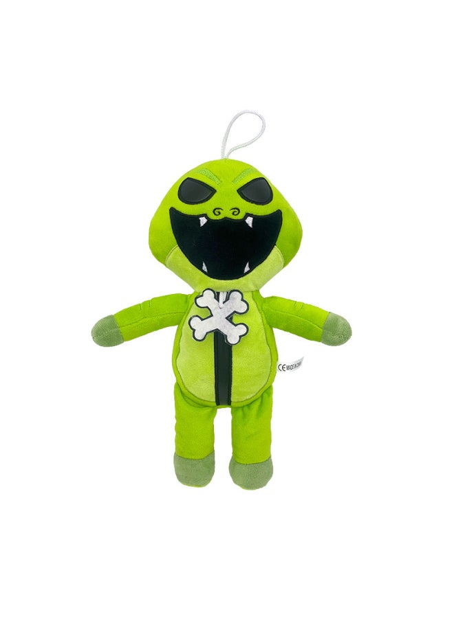 Cross Border Smiling Crittersplush Bobby's Game 4 Smiling Friends Horror Animals-Color:Piano Green Dragon (30cm, 160g)-Height:Bulk