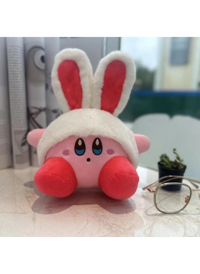 Plush Toy 8 Inch 9 Inch Doll Machine Grasp Doll 9 Yuan 9 Shop Push Ring Doll 22-35cm Cartoon-Color:Pink 30cm-Height:22-35cm