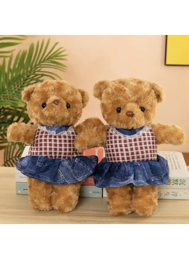 Plush Toy 8 Inch 9 Inch Doll Machine Grasp Doll 9 Yuan 9 Shop Push Ring Doll 22-35cm Cartoon-Color:Pink 30cm-Height:22-35cm