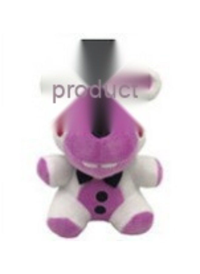 Midnight Bear Plush Toy 18cm - 1-6 Generation Cute Red Fox, Brown Bear, Purple Rabbit FNAF Figures