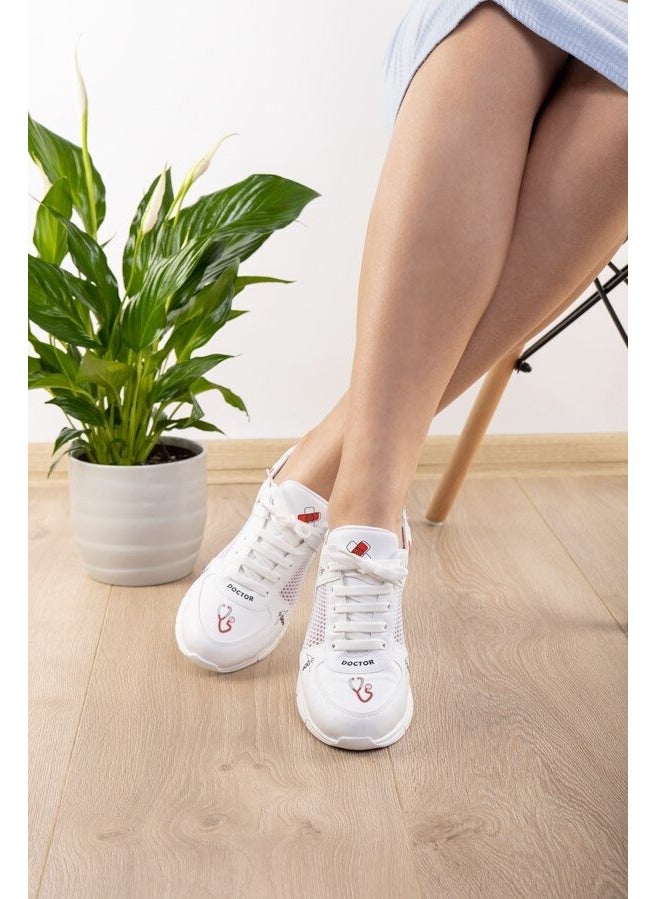 Doctor Patterned, Mesh Orthopedic Sports Sandals